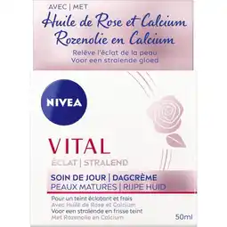 Etos NIVEA Vital Herstellende Dagcrème Oudere Huid 50 ML aanbieding