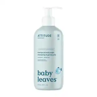 Etos ATTITUDE Baby Leaves 2in1 Shampoo Good Night 473ml aanbieding