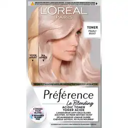 Etos L Oréal Paris Préférence Toner Pearly Boost aanbieding