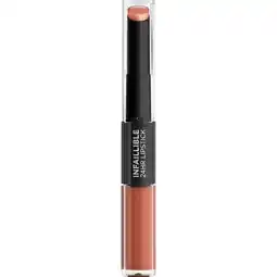 Etos L'Oréal Paris Infaillible Lipstick 24H 2-Steps 808 Limitless Beige aanbieding