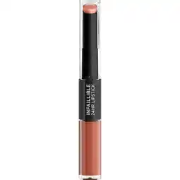 Etos L'Oréal Paris Infaillible Lipstick 24H 2-Steps 808 Limitless Beige aanbieding