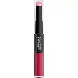 Etos L'Oréal Paris Infaillible Lipstick 24H 2-Steps 216 Relentless Rose aanbieding