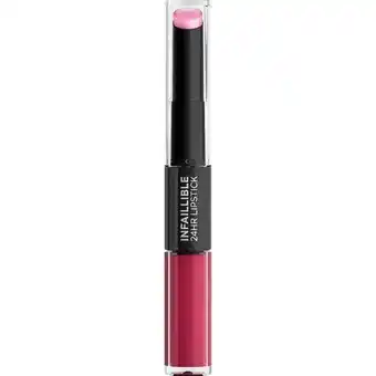 Etos L'Oréal Paris Infaillible Lipstick 24H 2-Steps 216 Relentless Rose aanbieding