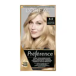 Etos L'Oréal Paris Préférence Permanente Haarverf 8 California aanbieding