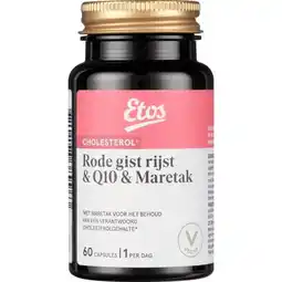 Etos Etos Rode Gist Rijst Capsules aanbieding