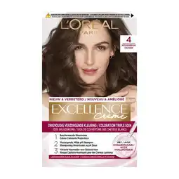 Etos L'Oréal Paris Excellence Crème Verzorgende Crèmekleuring 4 Middenbruin aanbieding