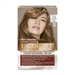 Etos L'Oréal Paris Excellence Universal Nudes Permanente Haarverf 7U Middenblond aanbieding