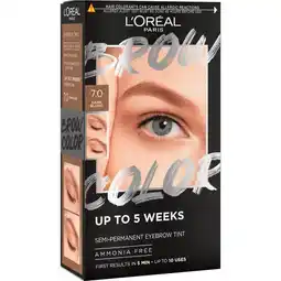 Etos L'Oréal Paris Brow Color wenkbrauwverf 7.0 Dark Blonde 30 ML aanbieding