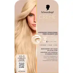 Etos Schwarzkopf Creme Supreme Haarkleuring 10-0 Natuurlijk Extra Lichtblond aanbieding