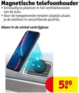 Kruidvat Magnetische telefoonhouder aanbieding