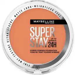 Etos Maybelline New York SuperStay 24H Hybrid Powder Foundation 60 aanbieding