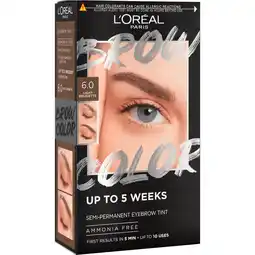 Etos L'Oréal Paris Brow Color wenkbrauwverf 6.0 Light Brunette 30ML aanbieding