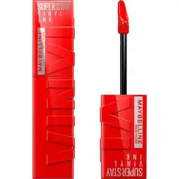 Etos Maybelline New York SuperStay Vinyl Ink Lipstick 25 Red-Hot 4,2 ML aanbieding
