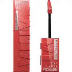 Etos Maybelline New York SuperStay Vinyl Ink Lipstick 15 Peachy 4,2 ML aanbieding