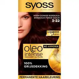 Etos Syoss Oleo Intense 3-22 Midnight Bordeaux aanbieding