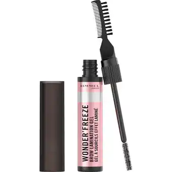 Etos Rimmel London Wonder'freeze Wenkbrauwgel 001 Clear 6 G aanbieding