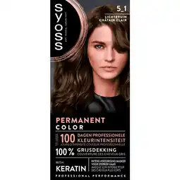 Etos Syoss Haarverf 5-1 Lichtbruin aanbieding