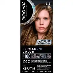 Etos Syoss Metallic Collection Haarkleuring 6-61 Autumn Gold aanbieding
