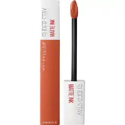 Etos Maybelline New York Superstay Matte Ink Lippenstift 75 Fighter aanbieding