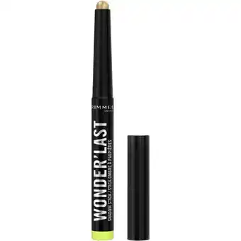 Etos Rimmel London Wonder'last Oogschaduw Stick 008 Galactic Green 1.64 G aanbieding