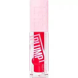 Etos Maybelline Lifter Plump Lip Plumping lipgloss Red Flag 5,4ML aanbieding