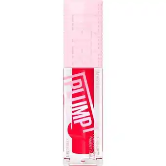 Etos Maybelline Lifter Plump Lip Plumping lipgloss Red Flag 5,4ML aanbieding