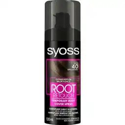 Etos Syoss Uit Groeispray Donkerbruin aanbieding