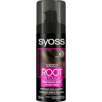 Etos Syoss Uit Groeispray Donkerbruin aanbieding
