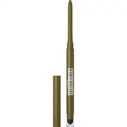 Etos Maybelline New York Tattoo Liner Waterproof Eyeliner Emerald Energy aanbieding