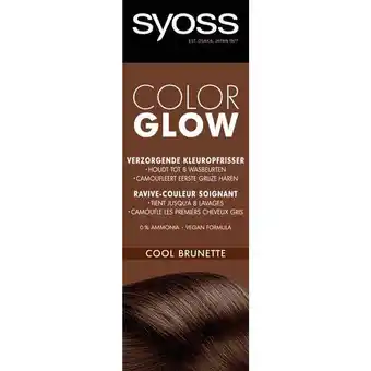 Etos Syoss Color Glow Cool Brunette aanbieding