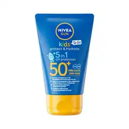 Etos NIVEA SUN Kids Pocket Size Zonnebrand SPF 50+ 50 ML aanbieding