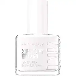 Etos Maybelline New York Superstay Ink Bonder Nagellak 77 Pearly White aanbieding