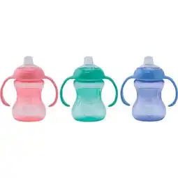Etos Nuby mini Easy Grip Drinkbeker Handvaten Assorti 4 Maanden 150 ML aanbieding