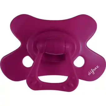 Etos Difrax Fopspeen Natural 20+ M Uni Wildberry aanbieding