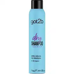 Etos Schwarzkopf Got2b Fresh & Fabulous Dry Shampoo 200 ML aanbieding