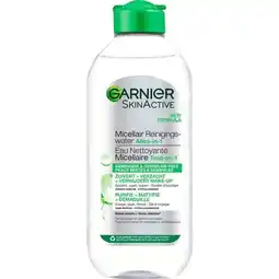 Etos Garnier SkinActive Micellair Reinigingswater Vette Huid 400 ML aanbieding
