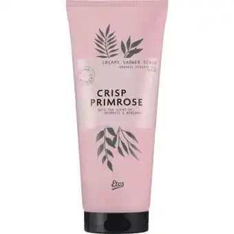 Etos Etos Home Retreat Crisp Primrose Showerscrub 200 ML aanbieding