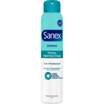 Etos Sanex Dermo Total Protection Deodorant Spray 200 ML aanbieding