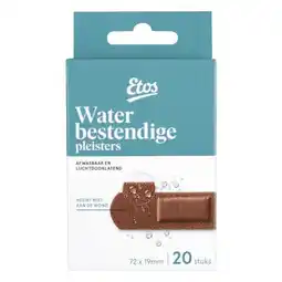 Etos Etos waterresistant pleister donker 20st aanbieding