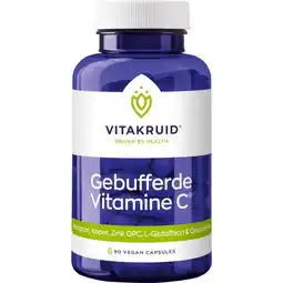 Etos Vitakruid Gebufferde Vitamine C - 90 vegan capsules aanbieding