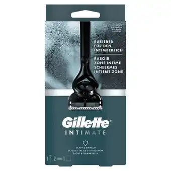 Etos Gillette Intimate Scheersysteem Voor Intieme Zone Met 2 Navulmesjes En Douchehaak aanbieding