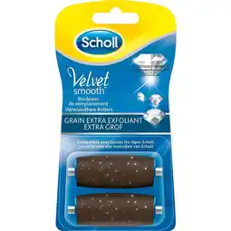 Etos Scholl Velvet Smooth Voetvijl Navulling Extra Grof 2 Stuks aanbieding