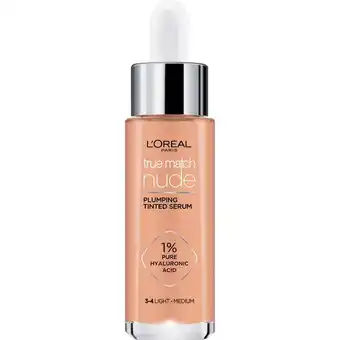 Etos L'Oréal Paris True Match 3-4 Light Medium Getint Serum aanbieding