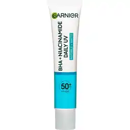 Etos Garnier PureActive BHA + Niacinamide Daily fluid met SPF 50 40ML aanbieding