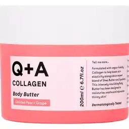 Etos Q+A Collagen Body Butter 200 ML aanbieding