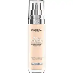 Etos L'Oréal Paris True Match Foundation 1.W Golden Ivory SPF16 aanbieding