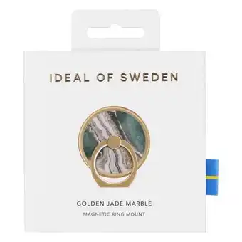 Etos IDEAL OF SWEDEN Magnetic Ring Mount Golden Jade Marble aanbieding