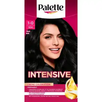 Etos Poly Palette Intensive Crème Coloration 900 Zwart aanbieding
