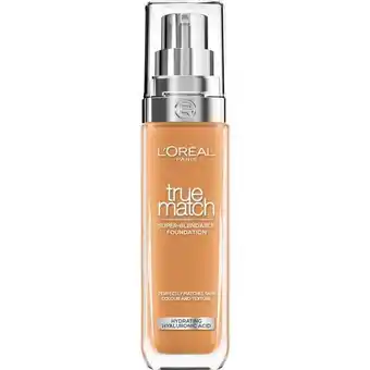 Etos L'Oréal Paris True Match Foundation 8.W Golden Cappuccino SPF16 aanbieding