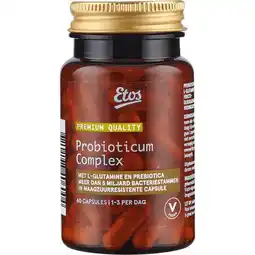Etos Etos Premium Probioticum Complex Plus 60 stuks aanbieding